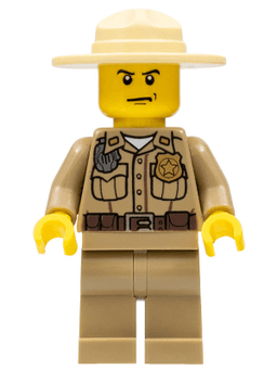 LEGO Forest Police (cty0425) minifigure