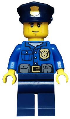 LEGO Police (cty0458) minifigure