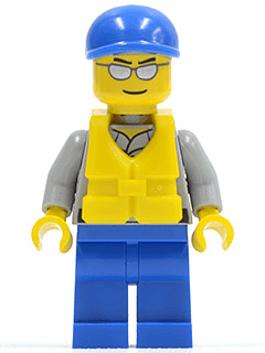 LEGO Coast Guard City (cty0474) Town / City Minifigure