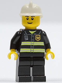 LEGO Fire (cty0489) Town / City Minifigure