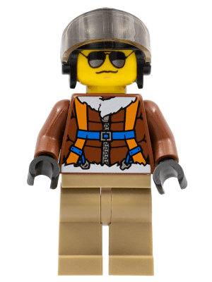 LEGO Arctic Helicrane Pilot (cty0490) Town / City Minifigure