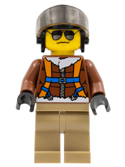 LEGO Arctic Helicrane Pilot (cty0490) minifigure