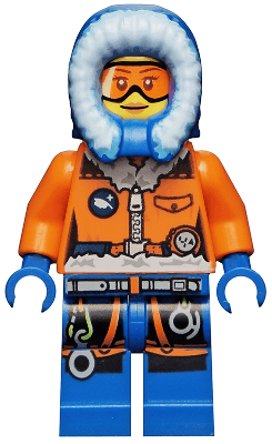LEGO Arctic Explorer Female (cty0491) minifigure