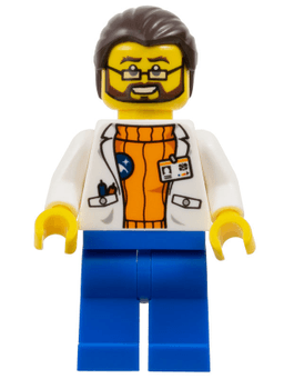 LEGO Arctic Scientist (cty0494) minifigure