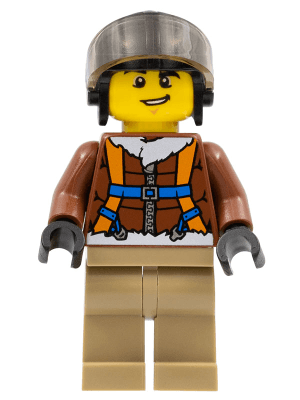 LEGO Arctic Helicopter Pilot (cty0495) Town / City Minifigure
