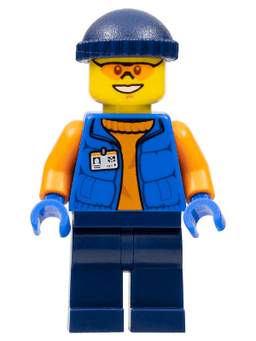 LEGO Arctic Research Assistant (cty0496) minifigure