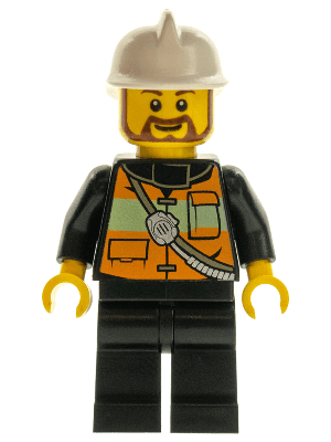 LEGO Fire (cty0507) Town / City Minifigure