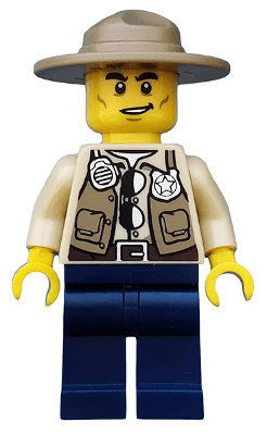 LEGO Swamp Police (cty0512) Town / City Minifigure
