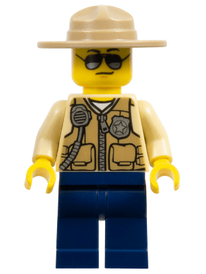 LEGO Swamp Police (cty0516) Town / City Minifigure