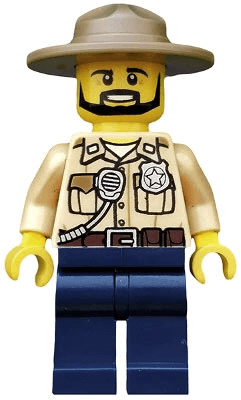 LEGO Swamp Police (cty0517) minifigure