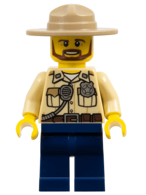 LEGO Swamp Police (cty0517a) Town / City Minifigure