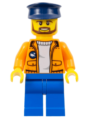 LEGO Arctic Captain (cty0551) Town / City Minifigure