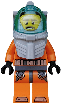 LEGO Deep Sea Diver (cty0560) Town / City Minifigure