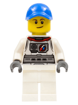 LEGO Astronaut with Cap (cty0562) minifigure