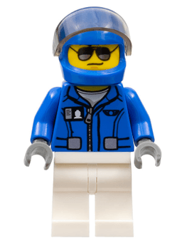 LEGO City Square Helicopter Pilot (cty0581) minifigure