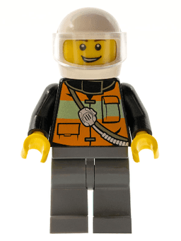 LEGO Fire (cty0587) minifigure