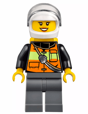 LEGO Fire (cty0588) Town / City Minifigure