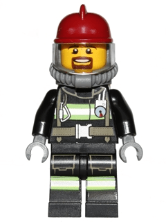 LEGO Fire (cty0601) minifigure