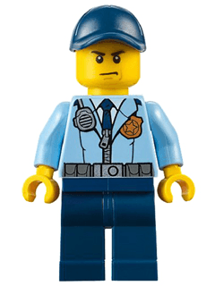 LEGO Police (cty0616) minifigure
