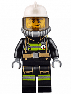 LEGO Fire (cty0628) minifigure
