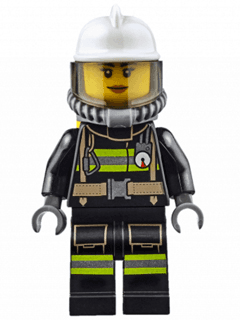 LEGO Fire (cty0638) Town / City Minifigure