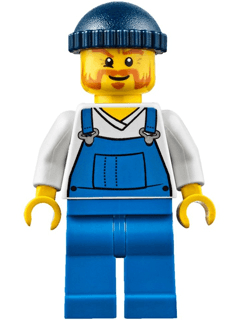 LEGO Fire Lighthouse Keeper (cty0648) Town / City Minifigure