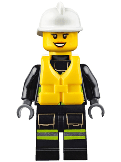 LEGO Fire (cty0650) Town / City Minifigure
