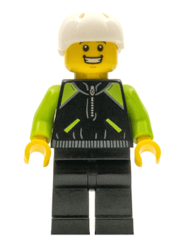 LEGO Cyclist (cty0658) minifigure