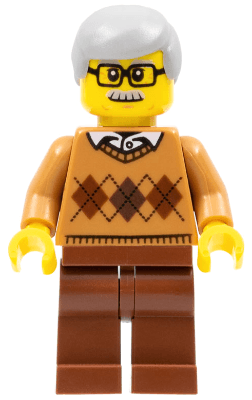 LEGO Grandfather (cty0659) Town / City Minifigure