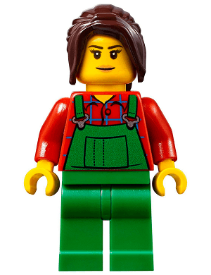LEGO Lawn Worker (cty0667) Town / City Minifigure