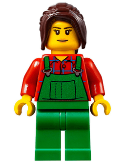 LEGO Lawn Worker (cty0667) minifigure