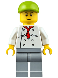 LEGO Chef (cty0671) Town / City Minifigure