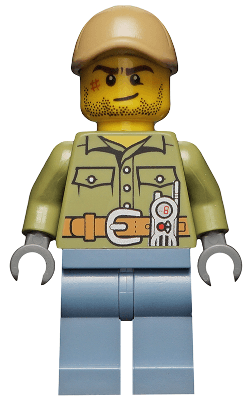 LEGO Volcano Explorer (cty0683) minifigure