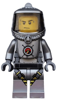 LEGO Volcano Explorer (cty0690) Town / City Minifigure