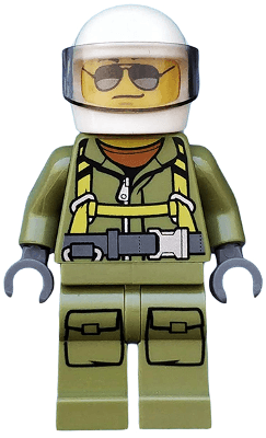 LEGO Volcano Explorer (cty0697) Town / City Minifigure