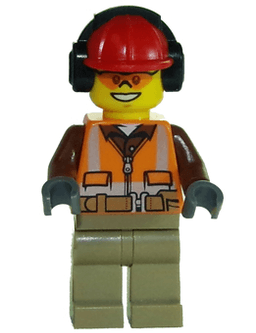 LEGO Construction Worker (cty0699) minifigure