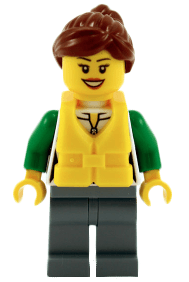 LEGO Angler (cty0713) minifigure