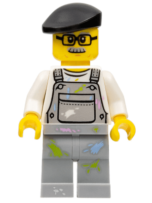 LEGO Painter (cty0718) Town / City Minifigure
