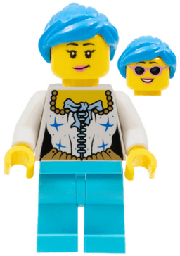 LEGO Female Drummer (cty0721) minifigure