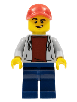 LEGO ATV Driver (cty0728) minifigure