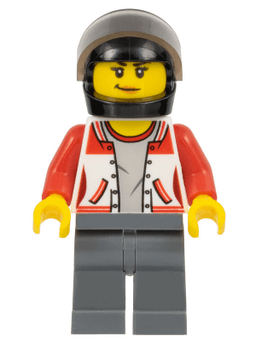 LEGO ATV Driver (cty0729) minifigure