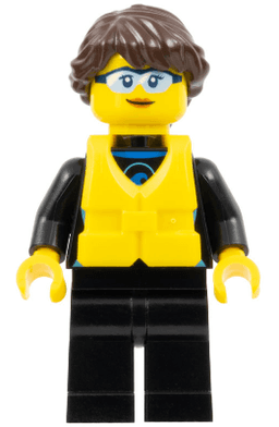 LEGO Catamaran Operator Female (cty0731) minifigure