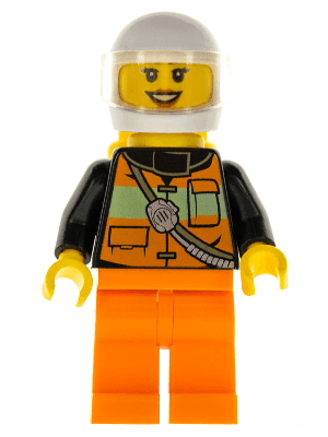 LEGO Fire (cty0736) Town / City Minifigure