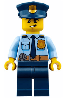 LEGO Police (cty0743) minifigure