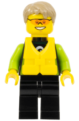LEGO Beachgoer (cty0757) Town / City Minifigure