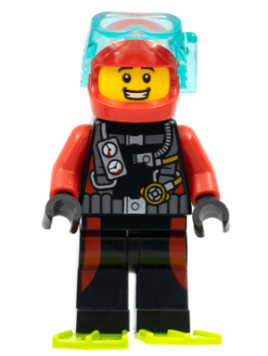 LEGO Beachgoer (cty0764) Town / City Minifigure