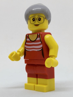 LEGO Beachgoer (cty0766) Town / City Minifigure