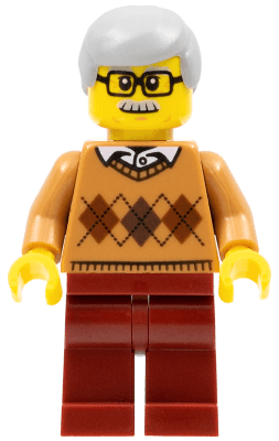LEGO City Newsstand Visitor (cty0786) Town / City Minifigure