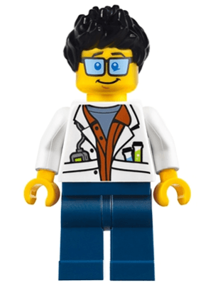 LEGO City Jungle Scientist (cty0788) Town / City Minifigure