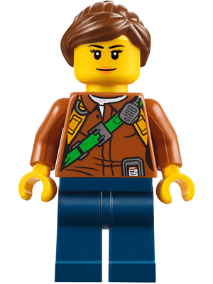LEGO City Jungle Explorer Female (cty0791) Town / City Minifigure